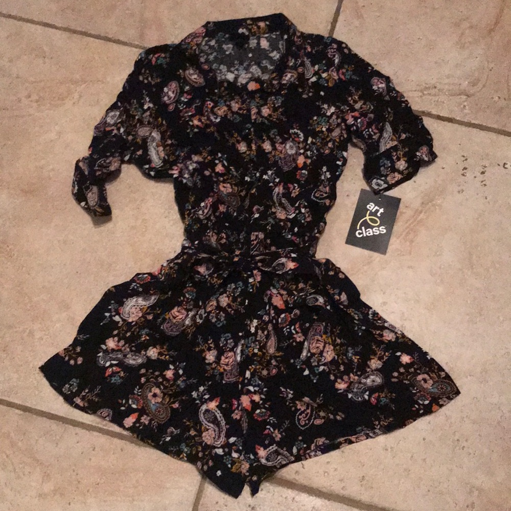 NWT ART CLASS Romper